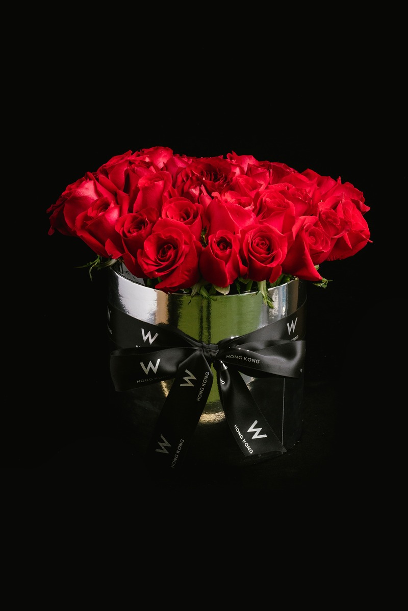Heart - 紅色玫瑰花盒 (36支一盒)
