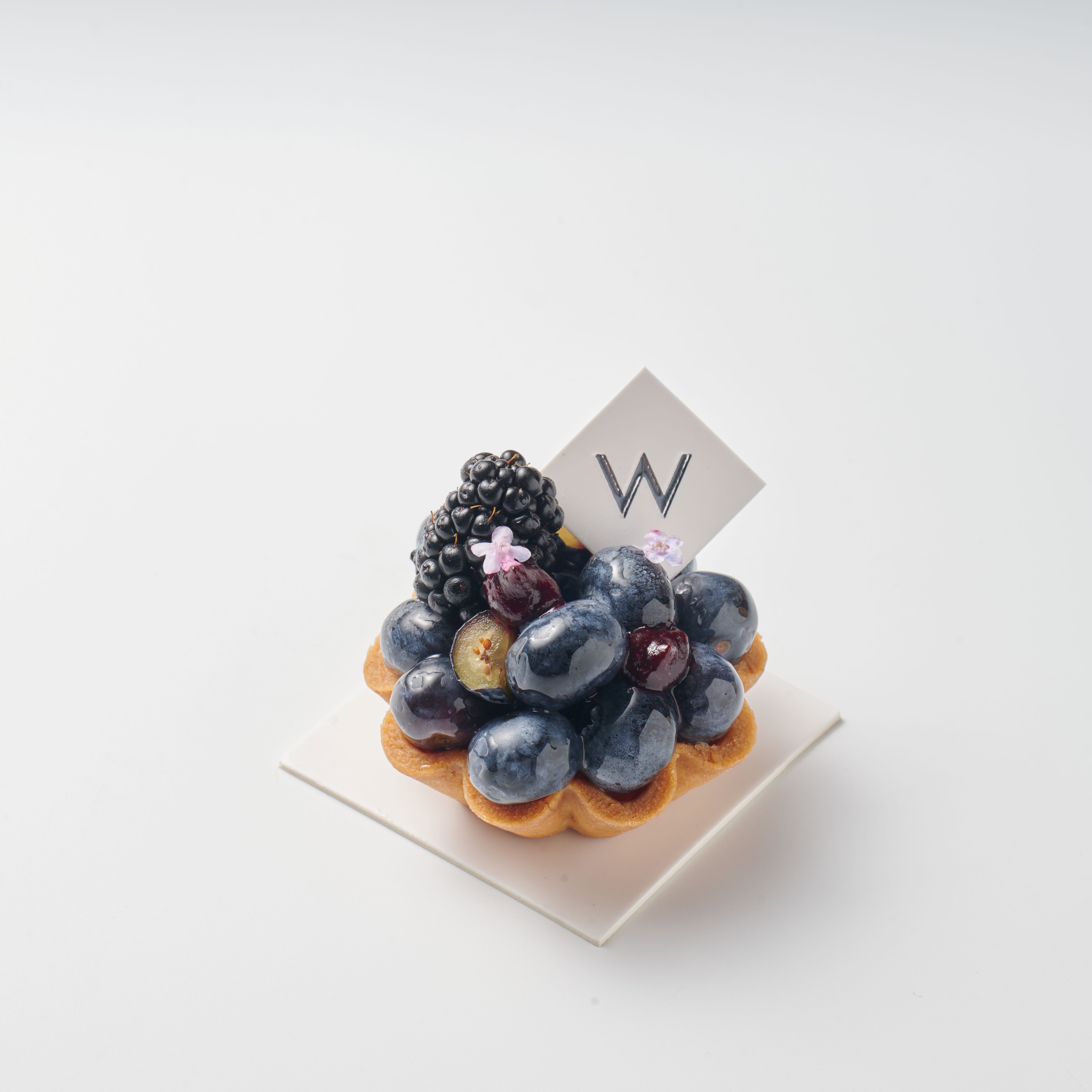 藍莓黑醋栗果撻