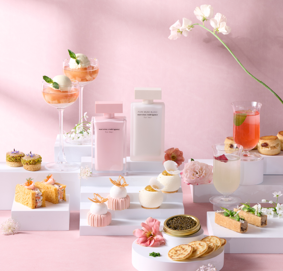 WOOBAR x Narciso Rodriguez「麝香花語」下午茶（兩位用）